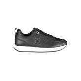 Tommy Hilfiger Black Leather Women Sneaker -   -  Tommy Hilfiger.